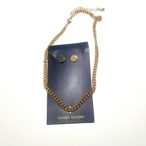 Violet Harper necklace/earring set
